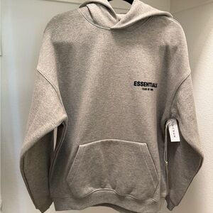 Fear of God Essentials Dark oatmeal Size Small BNWT 100% Authentic